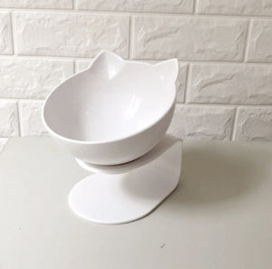 Discover the Cat Double Bowl That Protects Your Feline's Cervical Vertebra