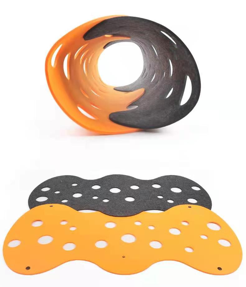 Discover the Joy of Playtime with Our Removable Felt Pet Tunnel Toy