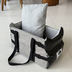 Transform Your Pet's Travel Experience with Our Leather Pet Bed Carrier Car Seat Mat